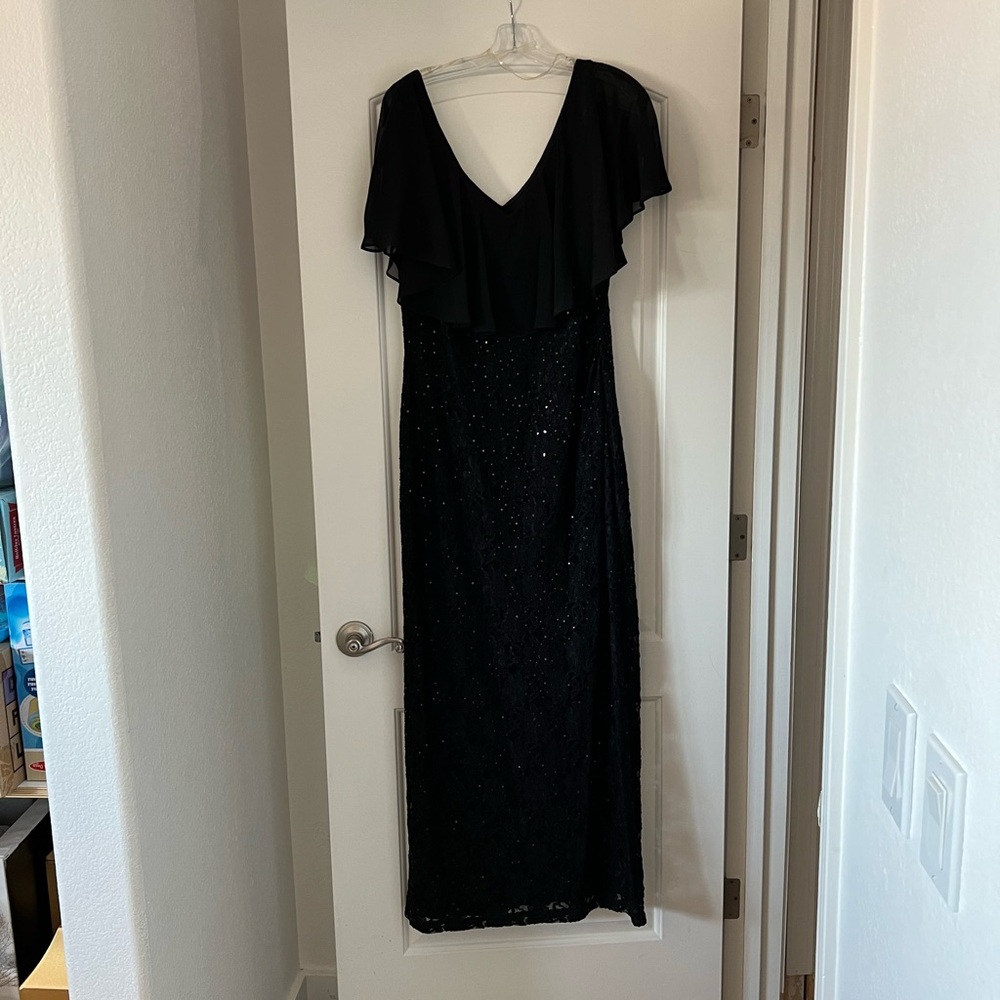 Black formal dress